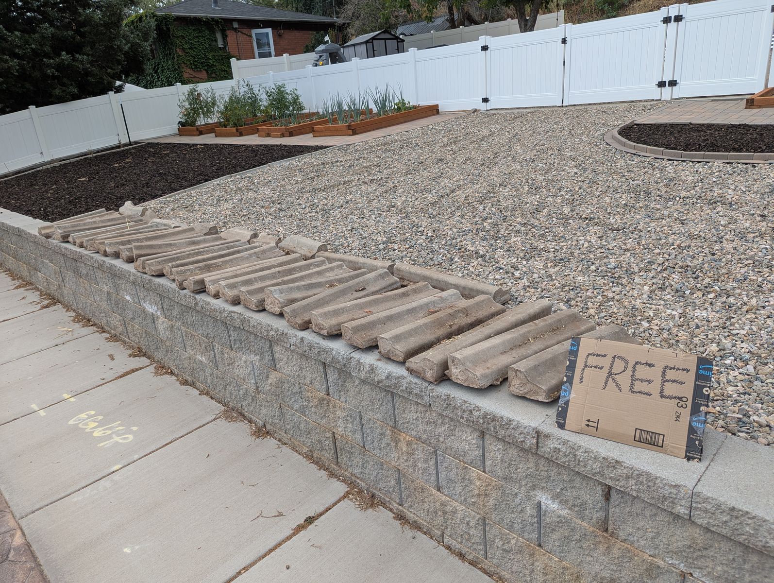 Free Concrete Curbing