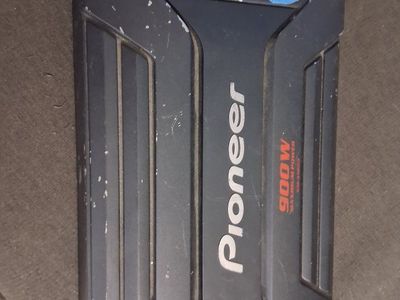 Pioneer GM-A5602 900W Maximum Power 2-Channel Bridgeable Car Amplifier