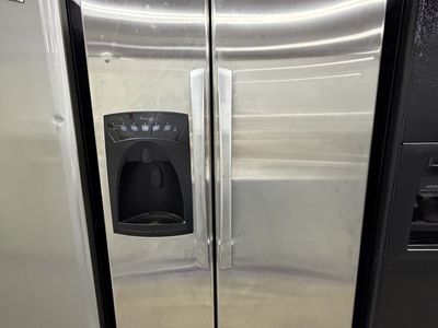 LOWEST PRICES AROUND! AMANA SIDE BY SIDE FRIDGE