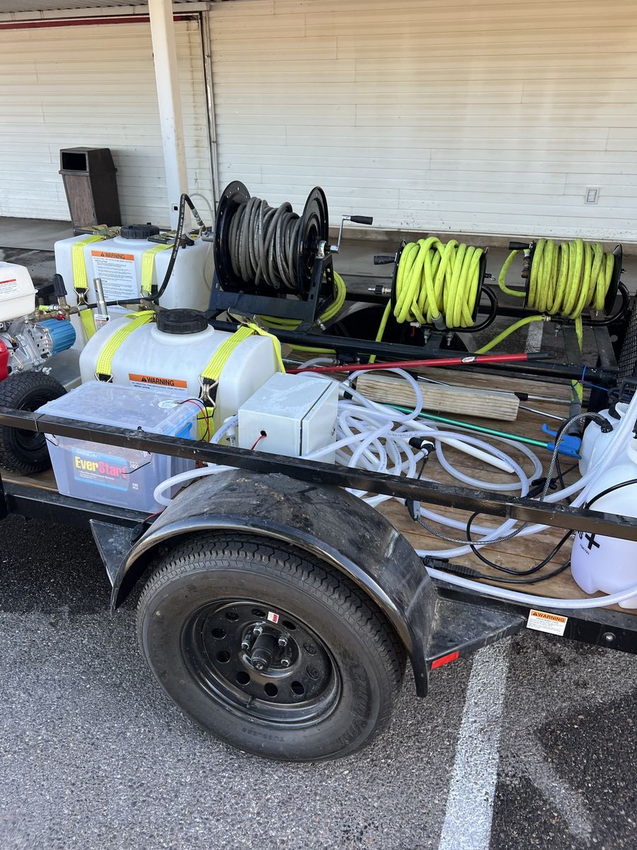 Power Washing trailer