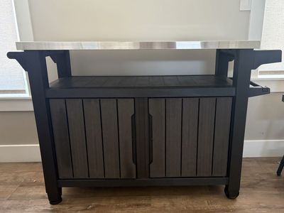 New Keter Unity XL Outdoor Rolling Prep Table