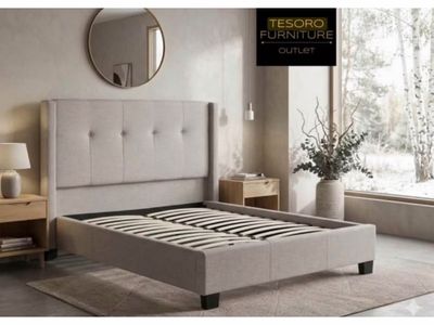 MODERN FABRIC QUEEN & KING BEDS AMAZING DEAL‼️