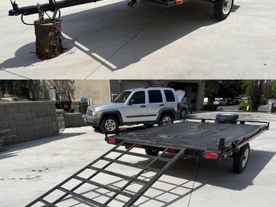 7' x 10' utility/ATV tailer with ramp and NEW tires and two spares