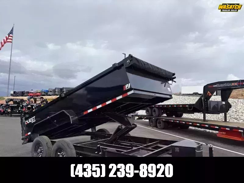 2026 PJ Trailers 7X14 14K D7 Dump Trailer