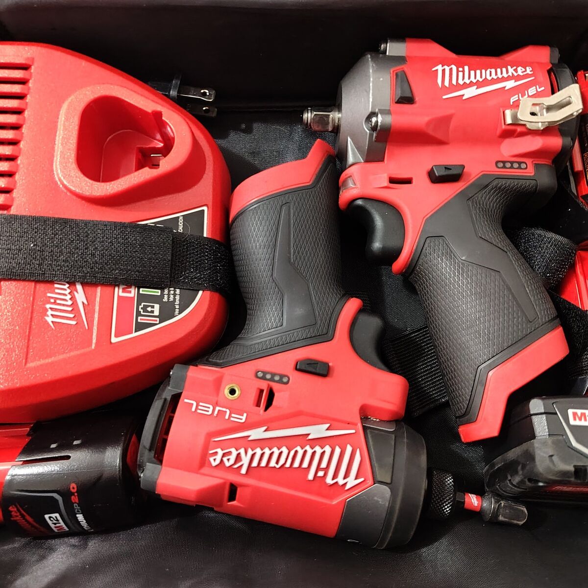 Milwaukee M12 Fuel 3/8 Stubby Impact and 1/4 Hex