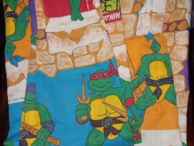 Vintage TMNT Curtain Panels set