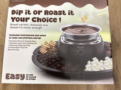 Electric S'mores Maker and Fondue Pot
