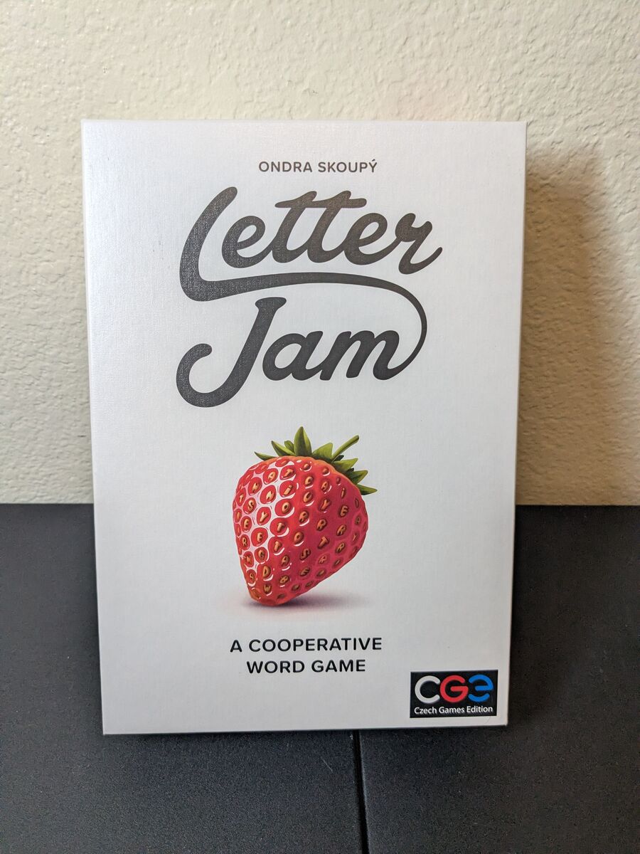 Letter Jam Co-op Board Game