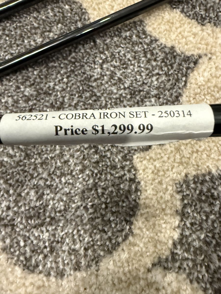 Brand New Cobra King Black Combo Set