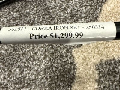 Brand New Cobra King Black Combo Set