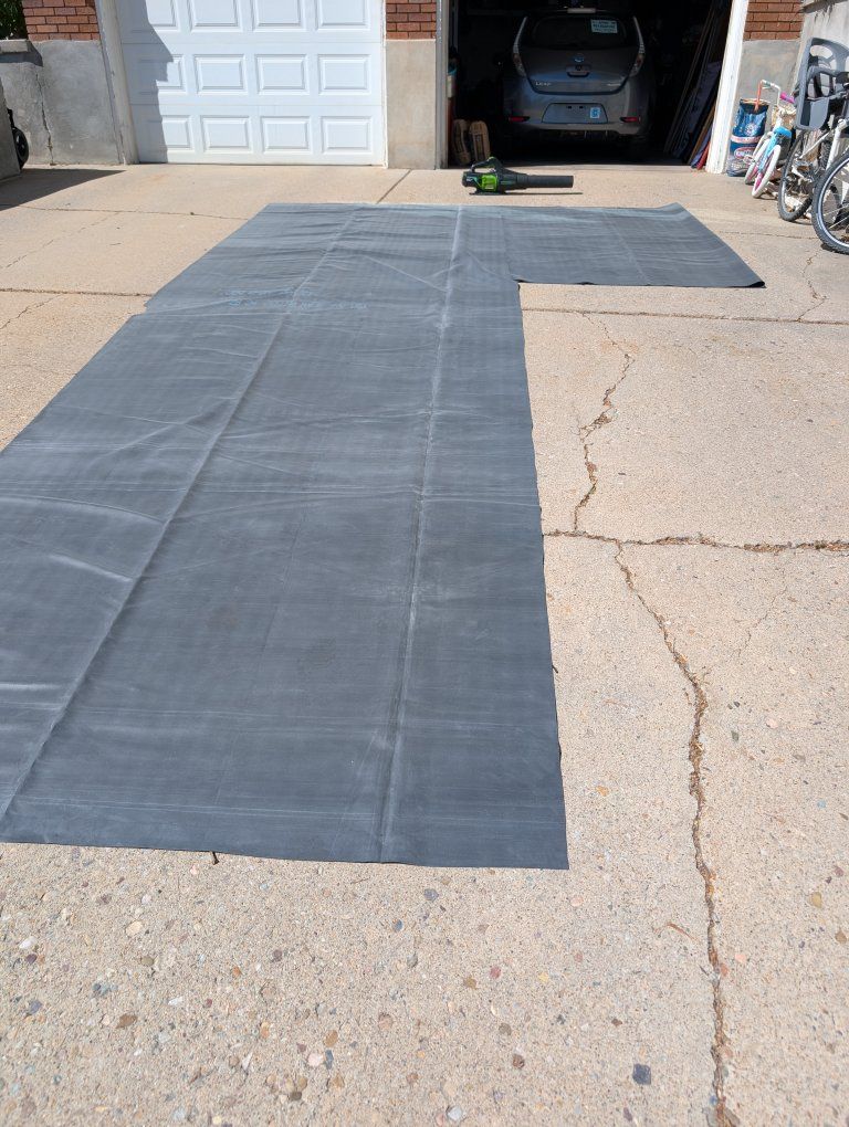 Firestone Roof Membrane Rubber Roll 60 mil EPDM 150 sqft