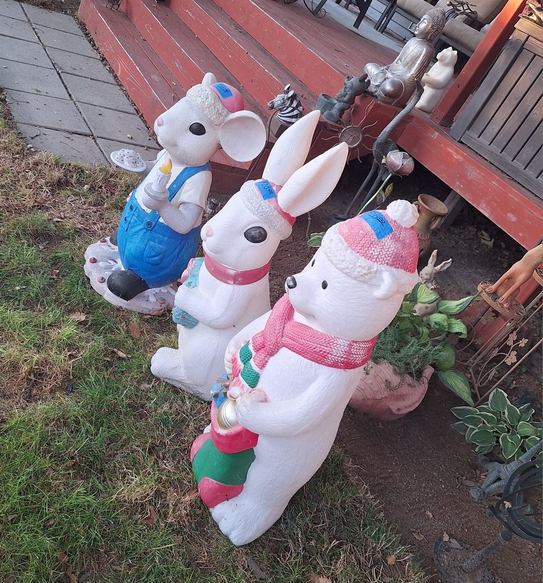Huge Yard Sale in our Shady Back Yard!!