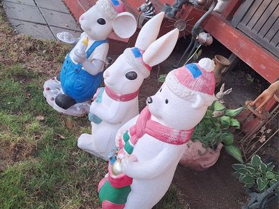 Huge Yard Sale in our Shady Back Yard!!