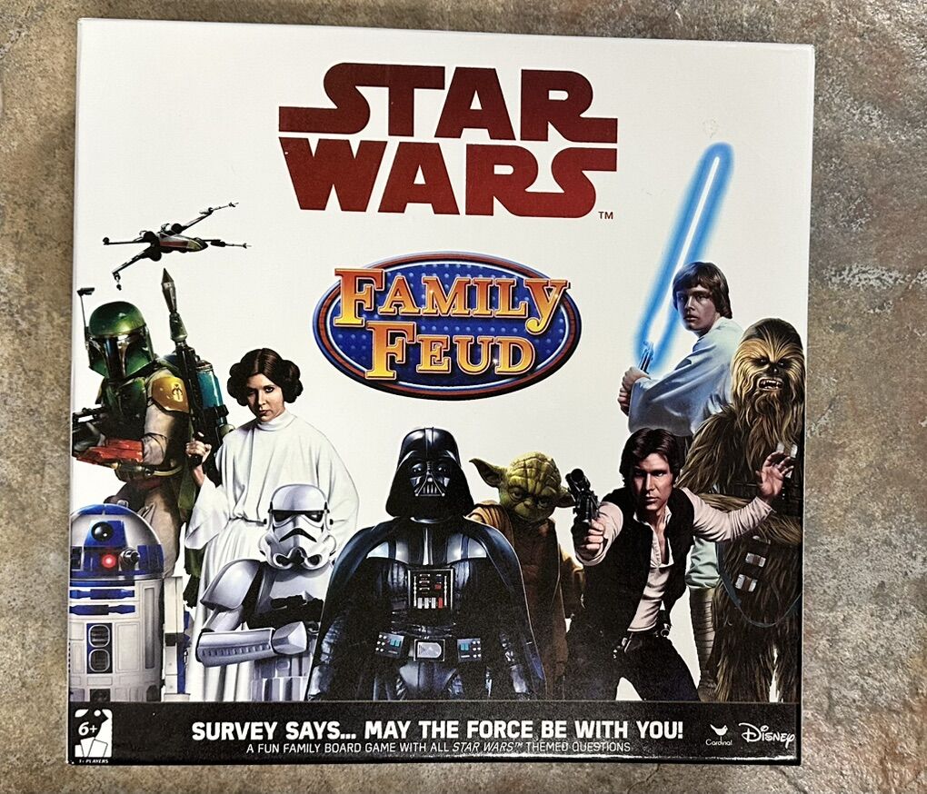 NEW Star Wars Edition Family Feud Board Game