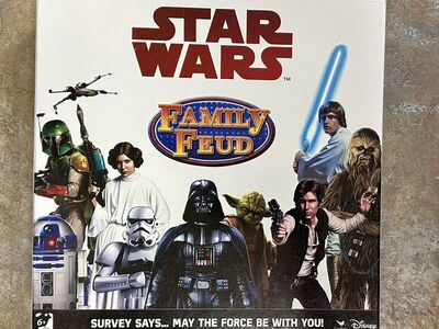 NEW Star Wars Edition Family Feud Board Game