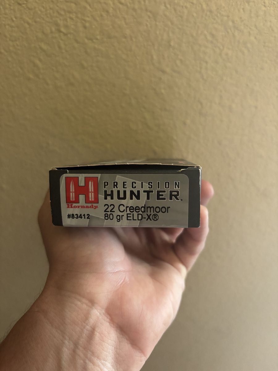 Ammo 22 creedmoor