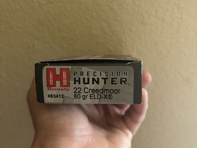 Ammo 22 creedmoor