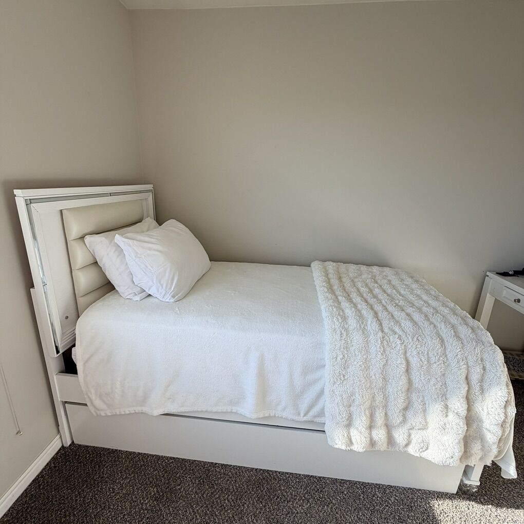 RC Wiley's POSH Twin Trundle Daybed + Nightstand