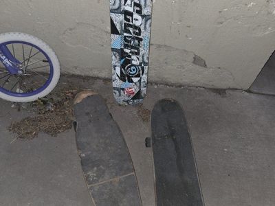Assorted Skateboards and Longboard Lot - Sector 9 Deck Included