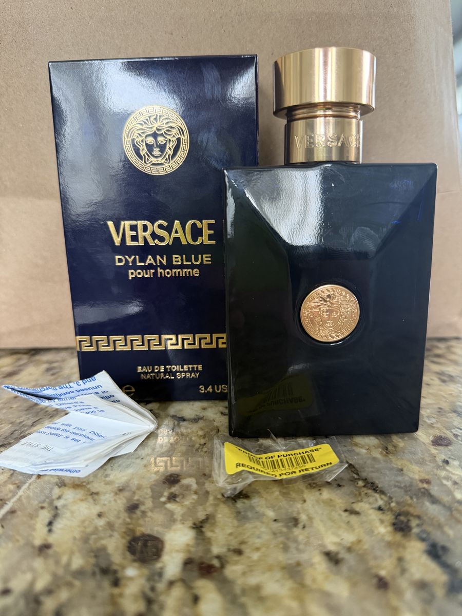Versace Dylan Blue Pour Homme Eau de Toilette Spray 3.4 oz / 100 ml