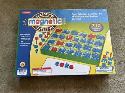 NEW Lakeshore Classroom Magnetic Letters Kit