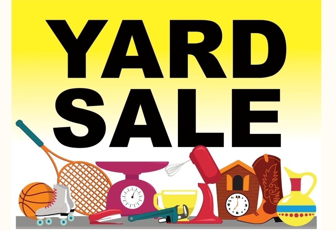 All day yardsale! 3/14