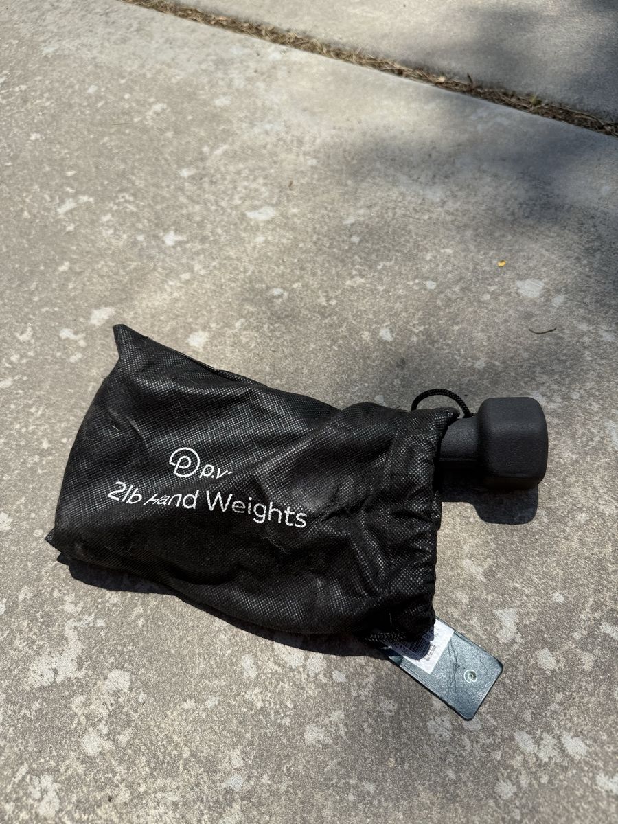 New Pvolve 2lb Hand Weights - Neoprene Dumbbells with Storage Bag