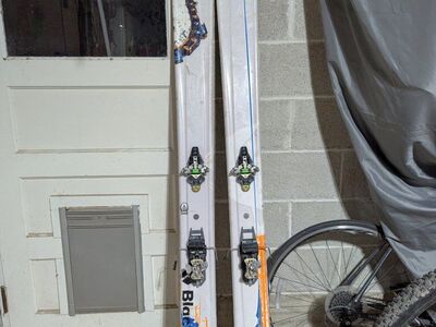 Black Diamond Megawatts (188) with Dynafit Radical