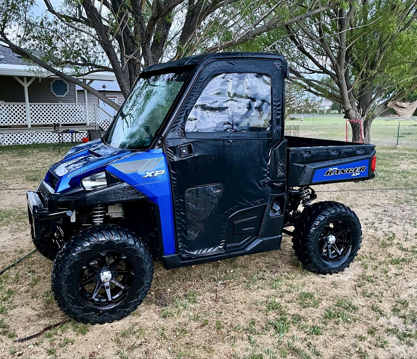 2014 Polaris Ranger 900XP Limited Edition Blue UTV Side-by-Side with Doors
