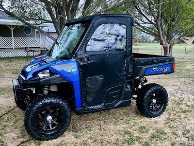 2014 Polaris Ranger 900XP Limited Edition Blue UTV Side-by-Side with Doors