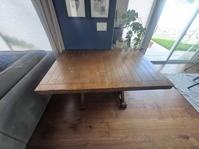 $70 OBO Extendable Kitchen Table, 4 Chairs, Bench