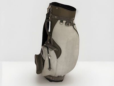 Vintage Golf Bag Sage Green/ Cream