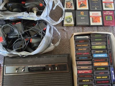 HUGE Atari 2600 bundle 47 games!