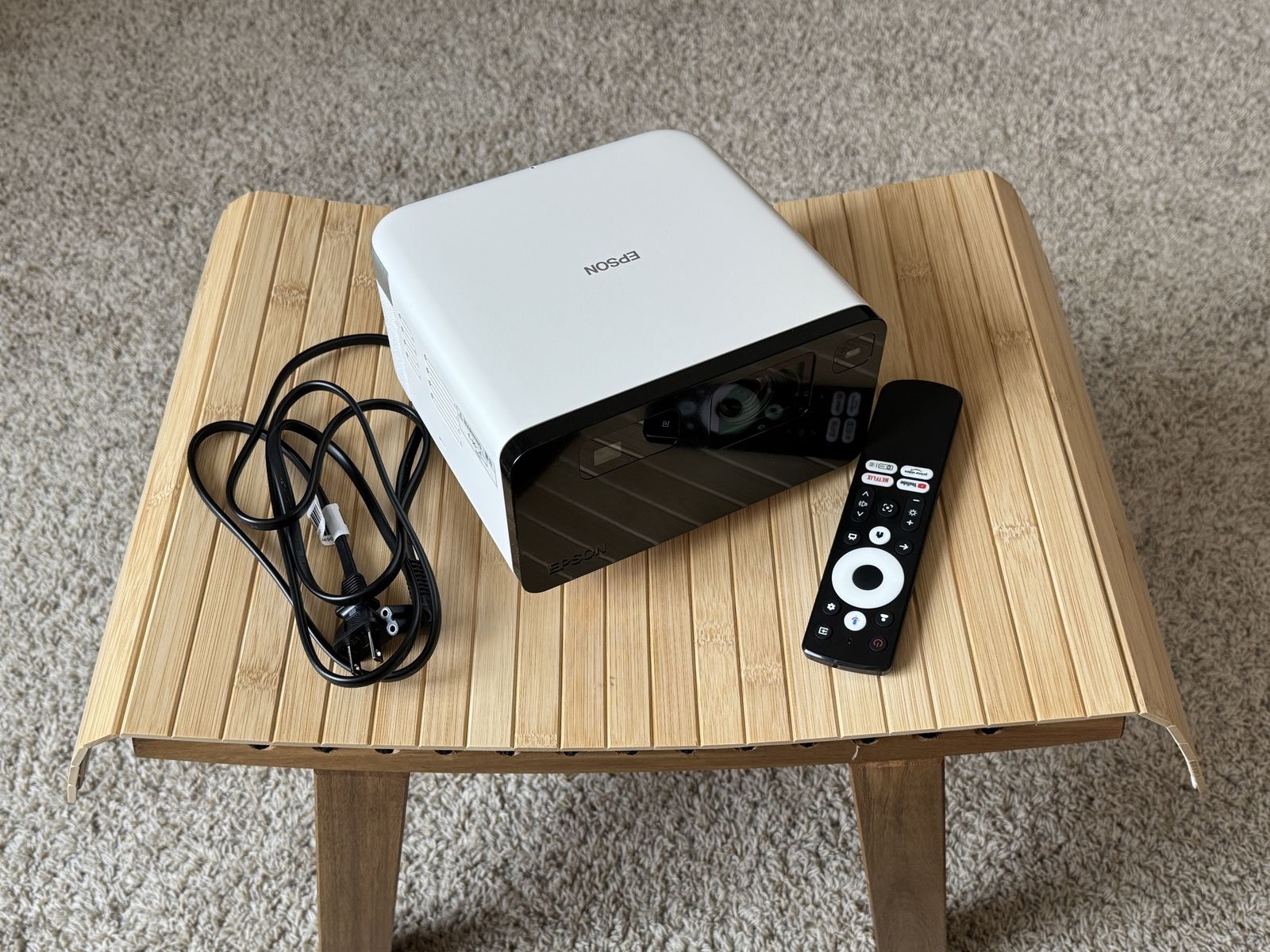 Epson EpiqVision Mini EF21 Portable Laser Projector – White