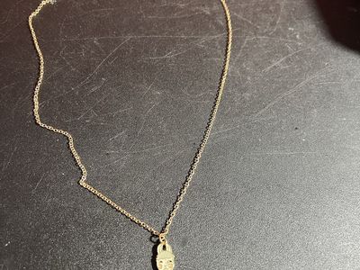 Cute Llama Necklace Gold-Tone Chain with Enamel Llama Pendant - Adjustable Length