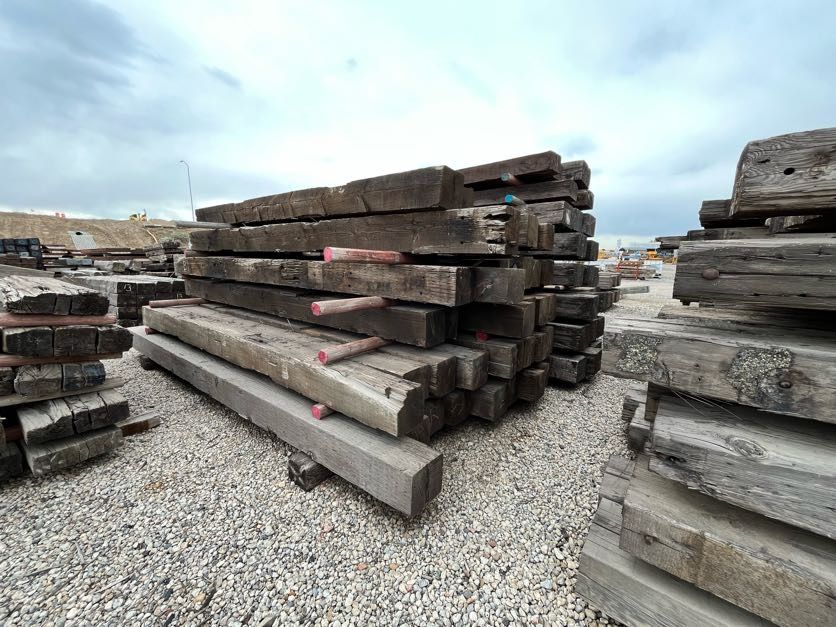 RAILROAD TIES | BRIDGE TIMBERS | PERGOLAS - SALT LAKE CITY