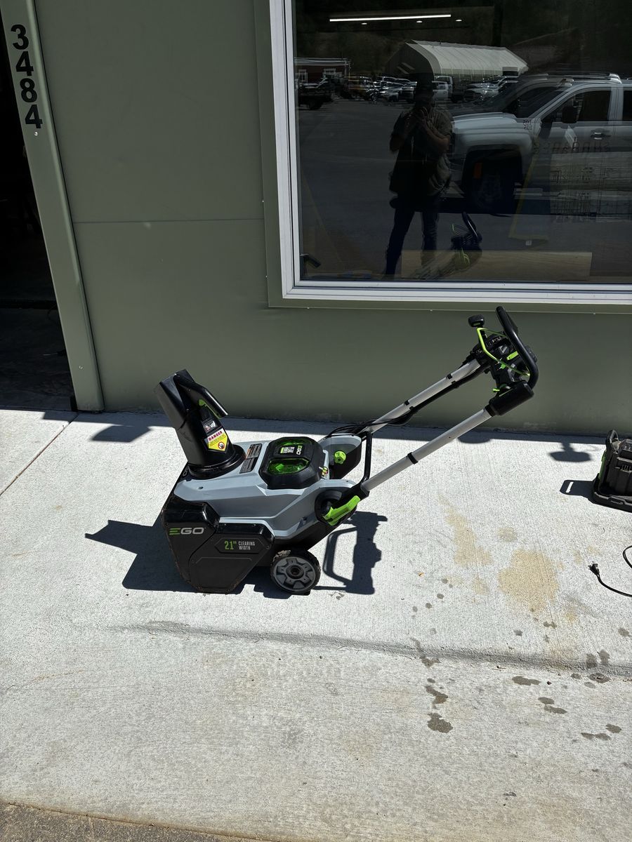EGO 56V 21-Inch Cordless Electric Snow Blower with Charger