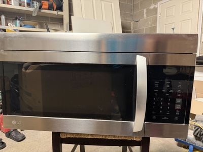 LG stainless Steel Mocorwave Over-the-range