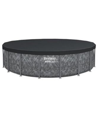 New 18ft Black Round Pool Cover