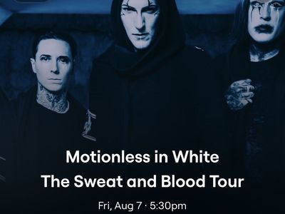 2 tickets Motionless in White