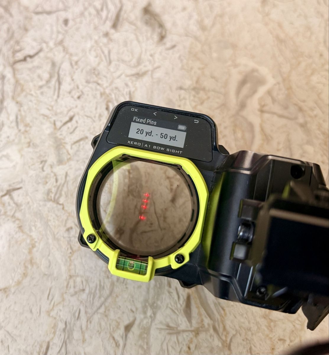 Garmin Xero A1 Bow Sight Rangefinding Digital Archery Sight