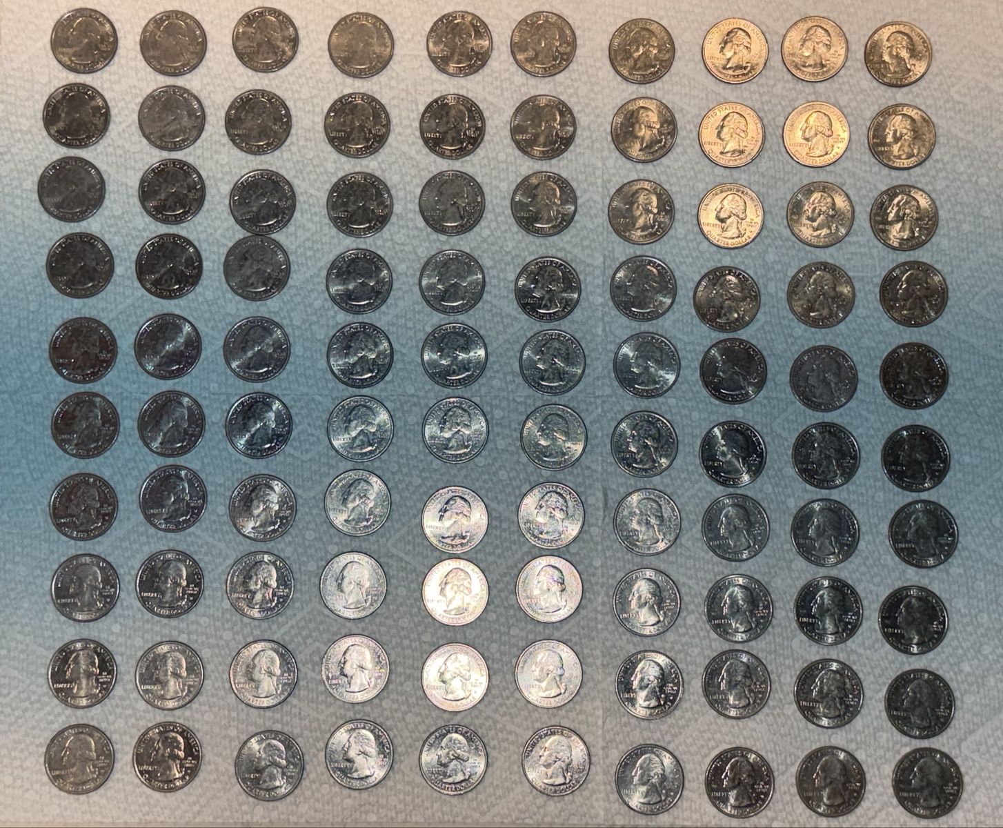 100 Rare W Quarters – Includes All 10 Designs