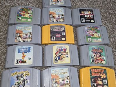 n64 games Authentic ( prices in description)