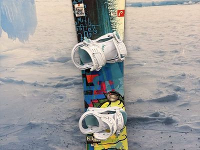 Head Jr. Justink 128cm Snowboard W/ S Binding - Used (2013)