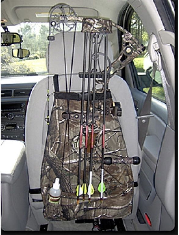 Backseat Bow holder, trophy hunting