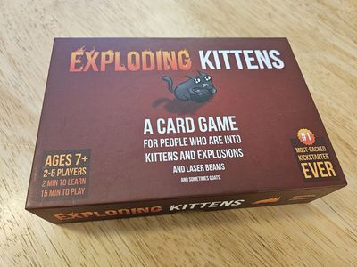 Exploding Kittens- Card Game
