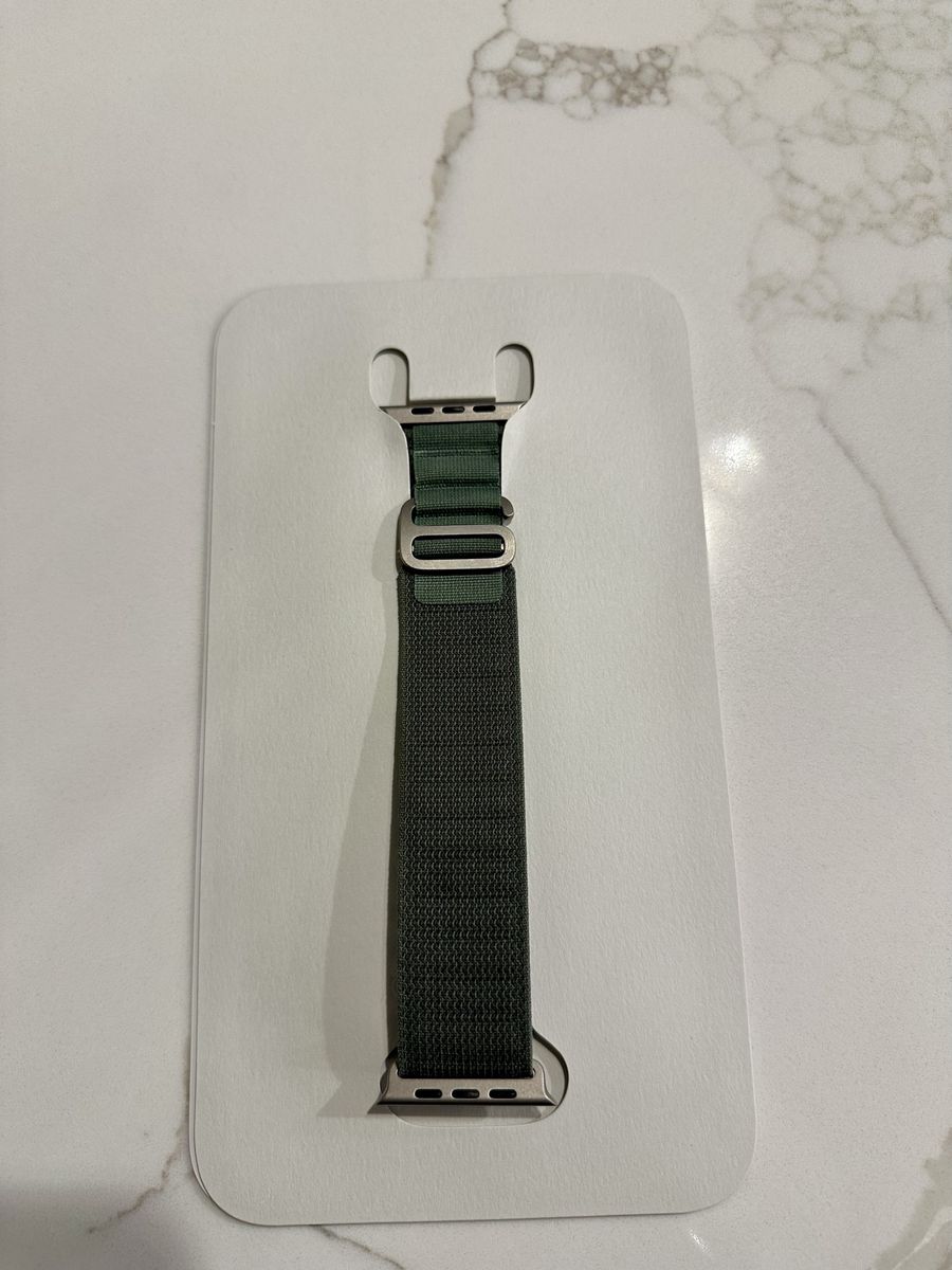 Apple Watch Band - Green Alpine Loop - Size Large
