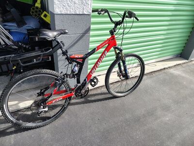 way nice specialized stump jumper bicycle