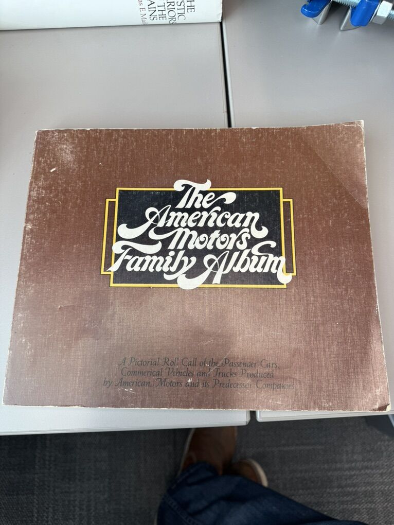 Vintage AMC Motors Book