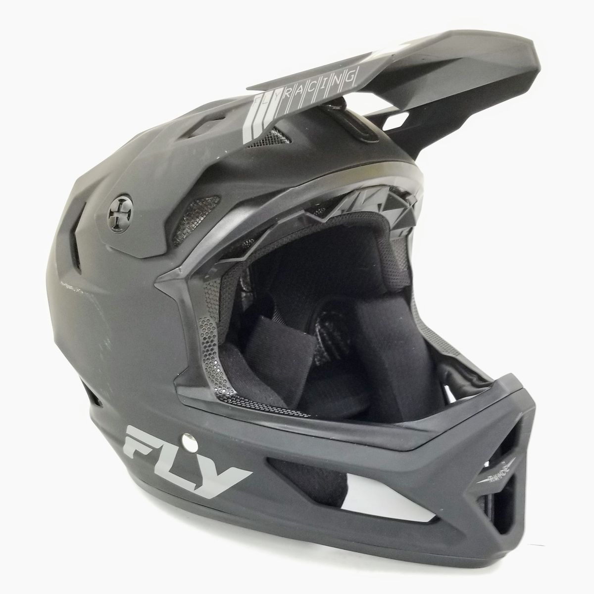 Fly Racing Rayce MTB/BMX Bicycle Helmet (Black, Youth Small) (73-3613YS-L-R8-S2)